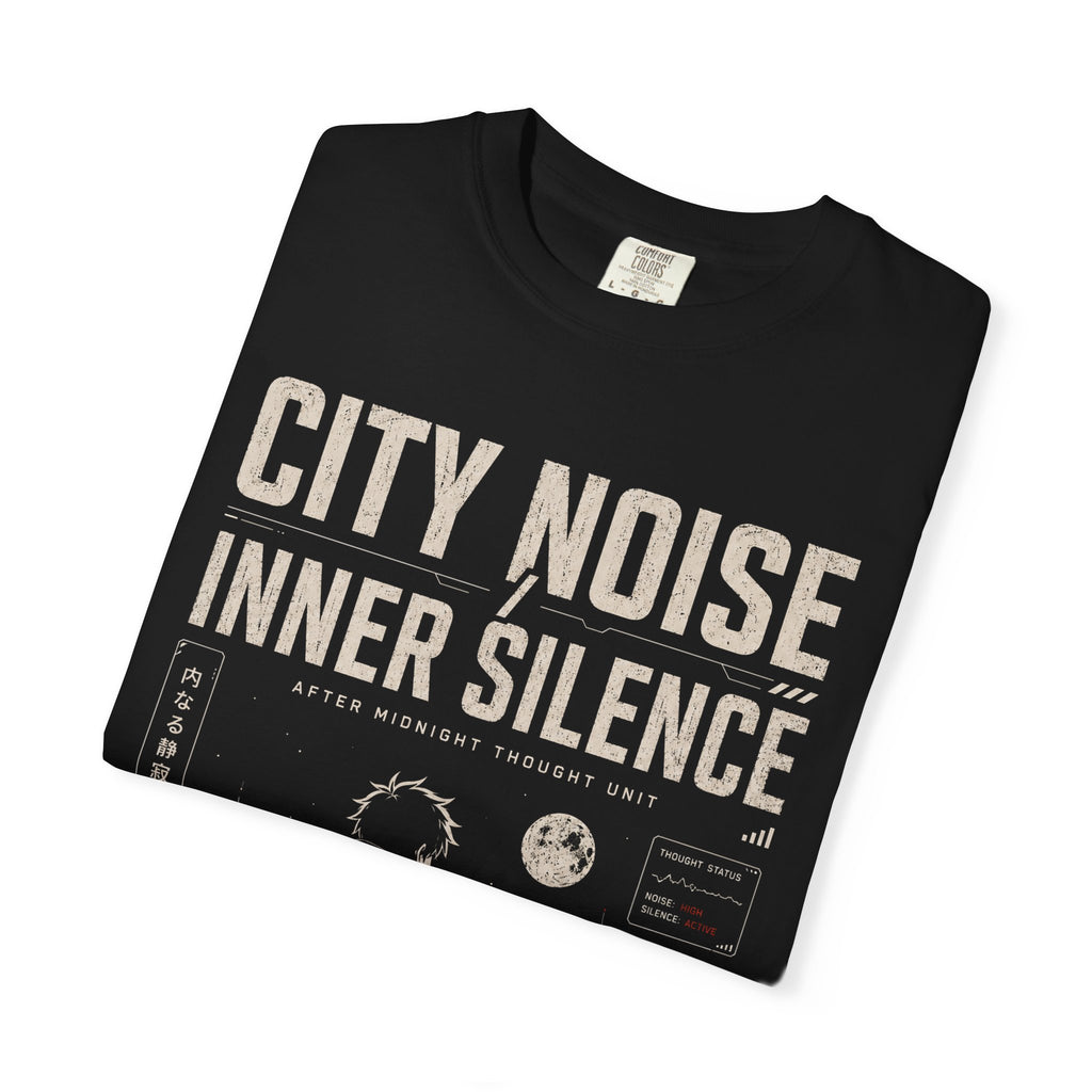 City noise and inner silence