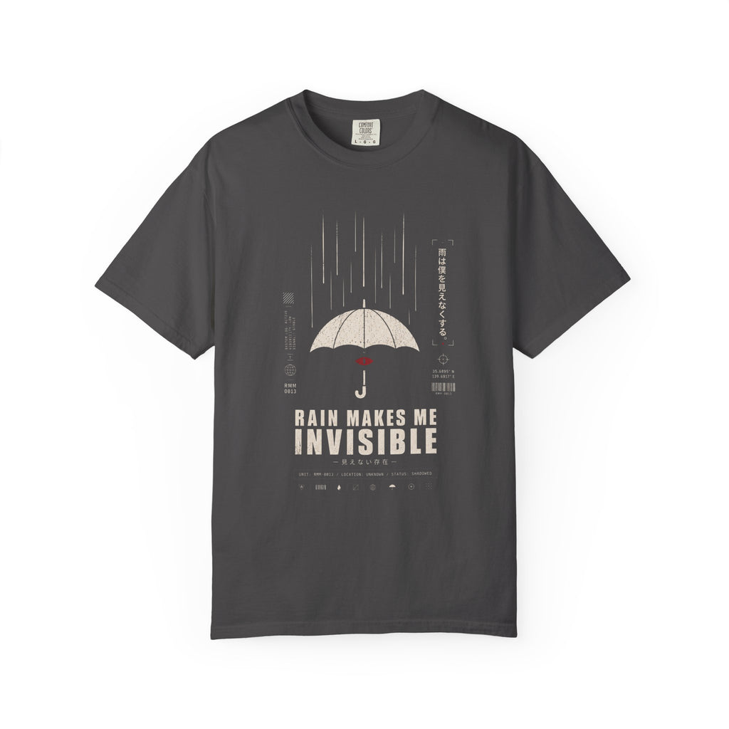 Rain makes me invisible