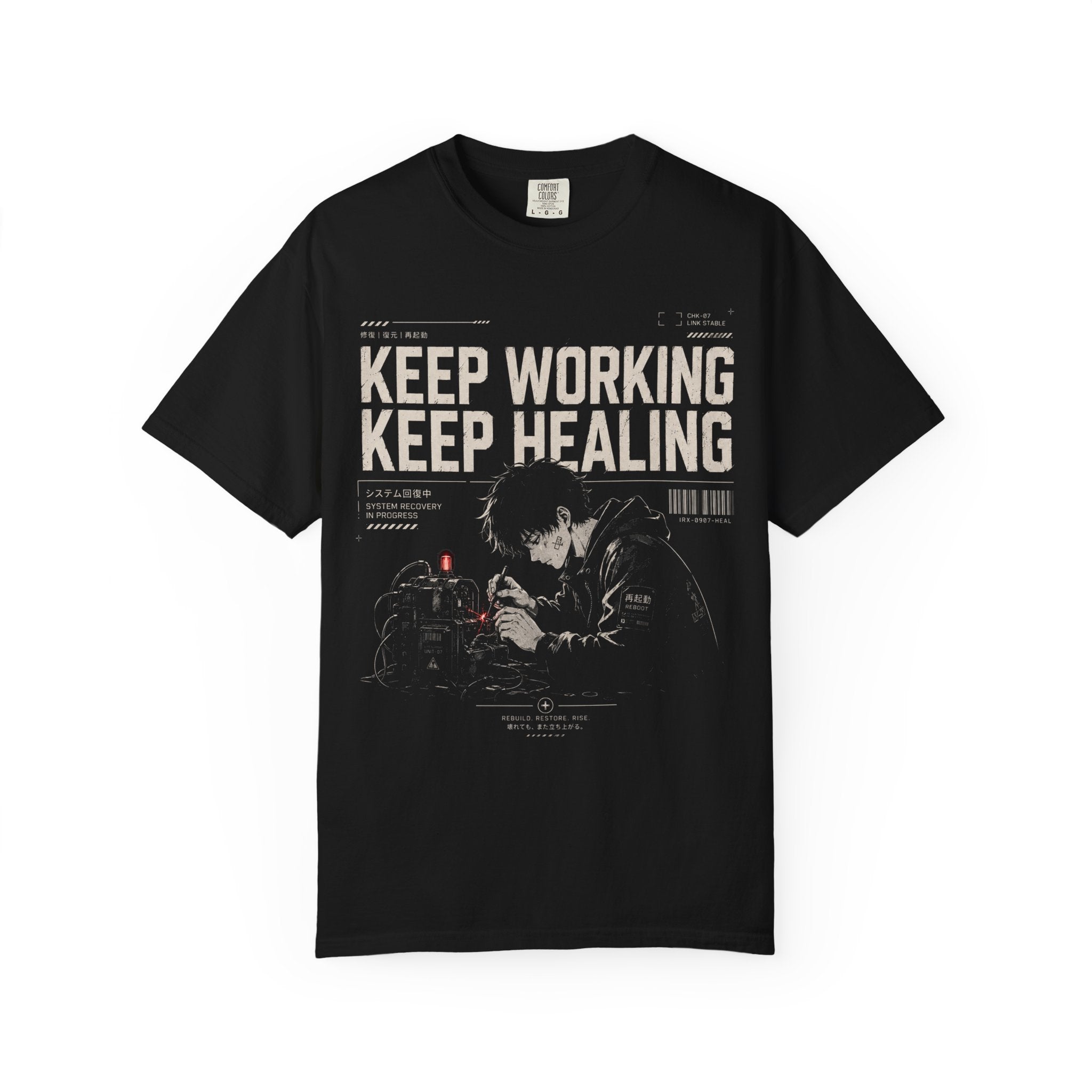 KEEP WORKING, KEEP HEALING