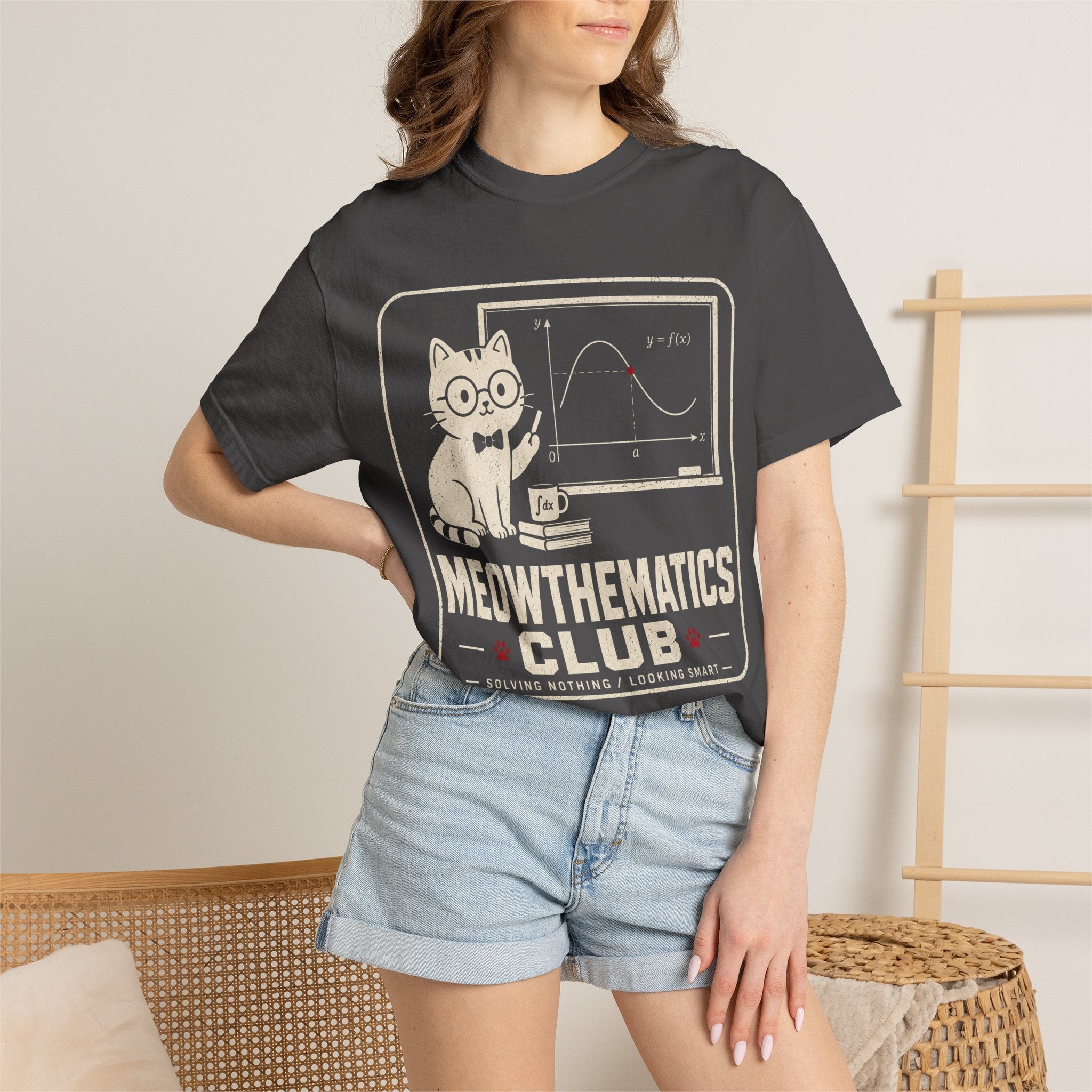 Cat Teacher At Meowthematics