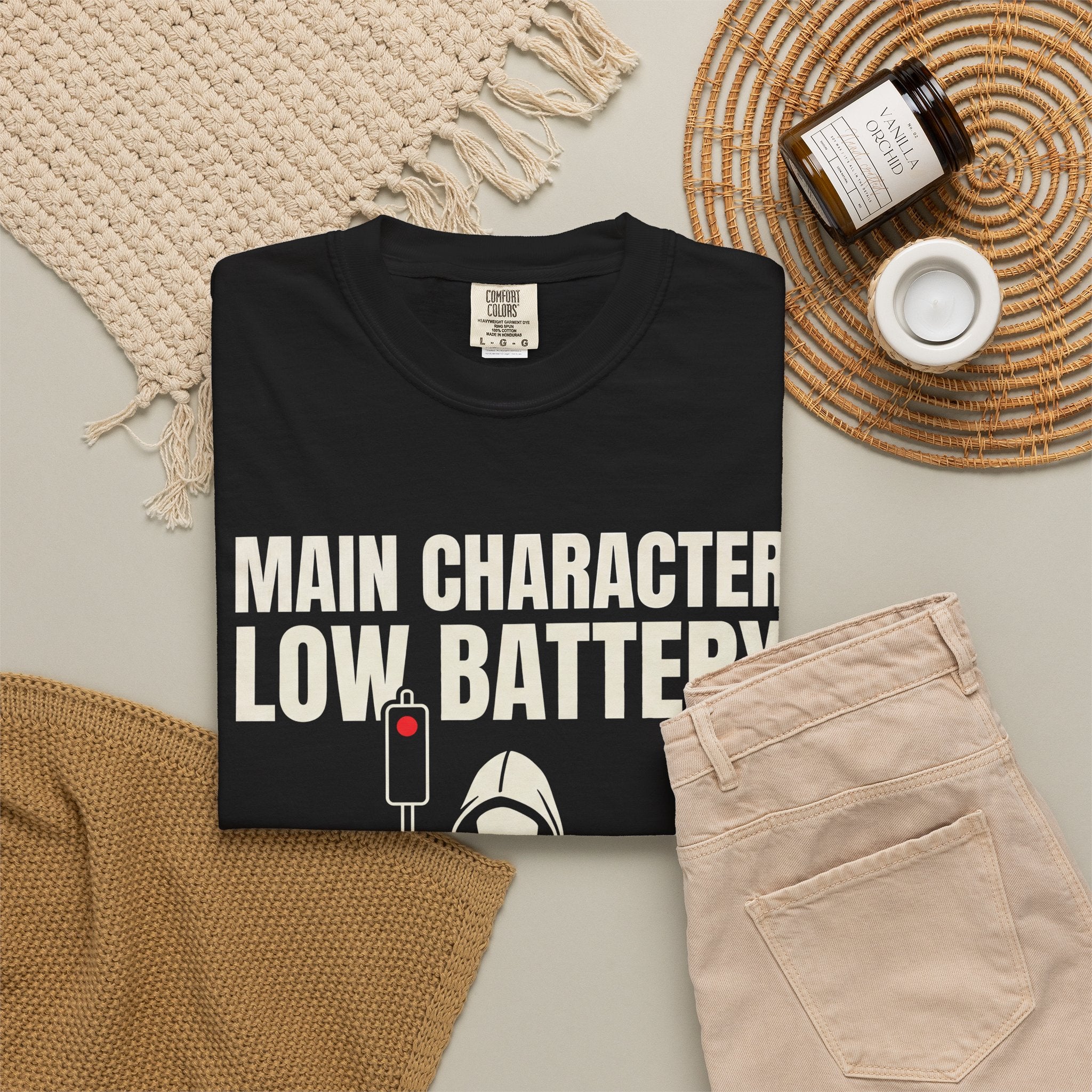 Main Character Low Battery