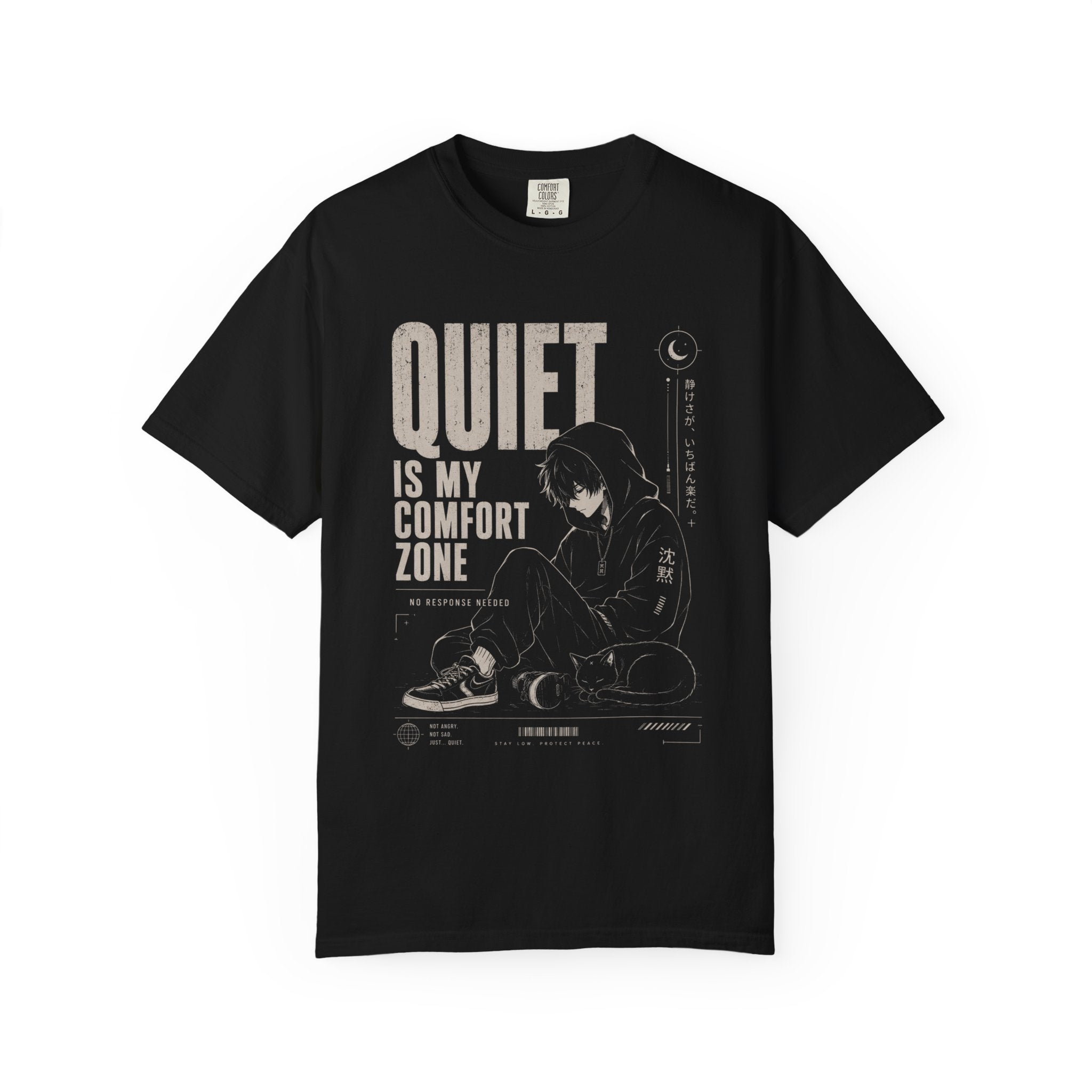 QUIET IS MY COMFORT ZONE