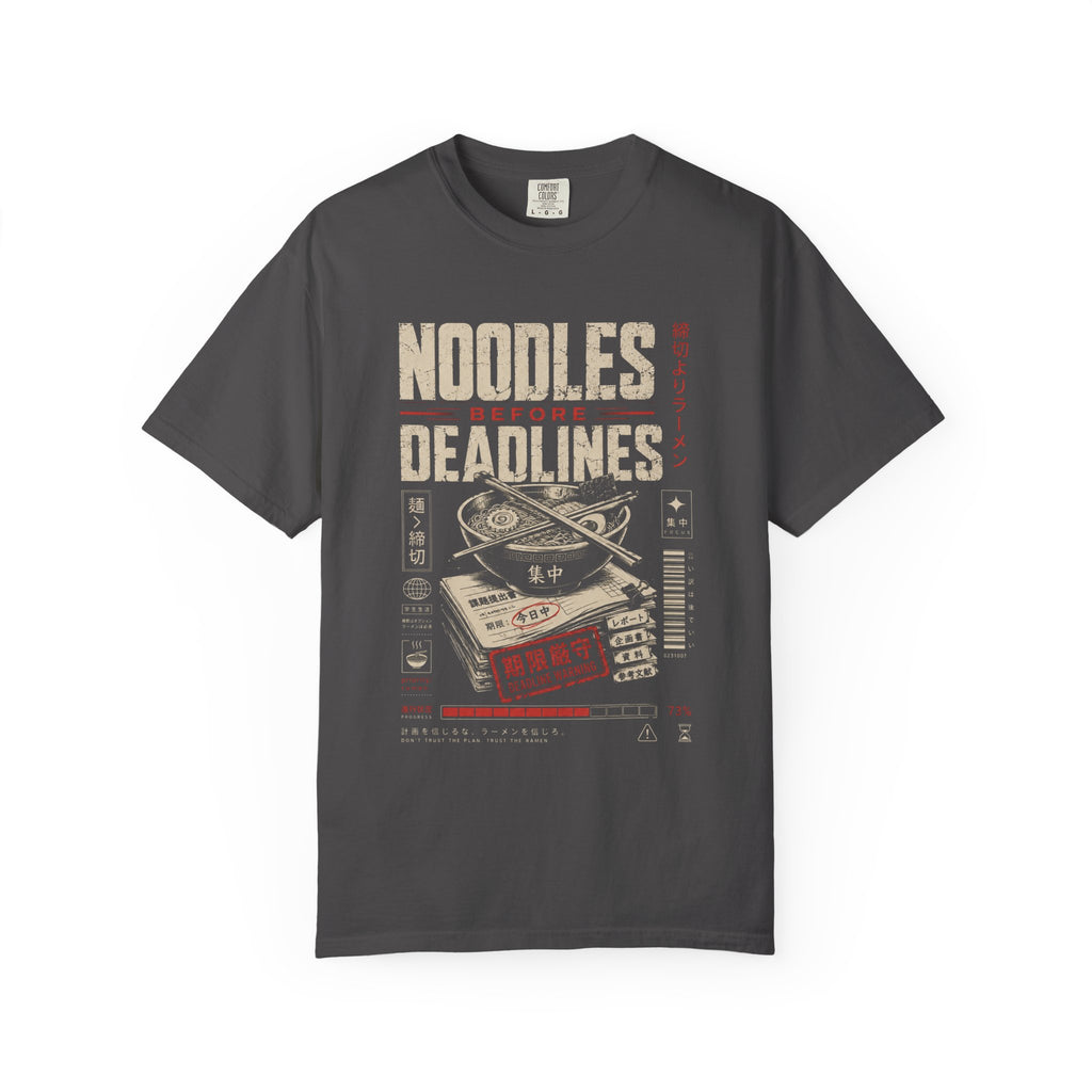 Ramen over deadlines prioritize noodles