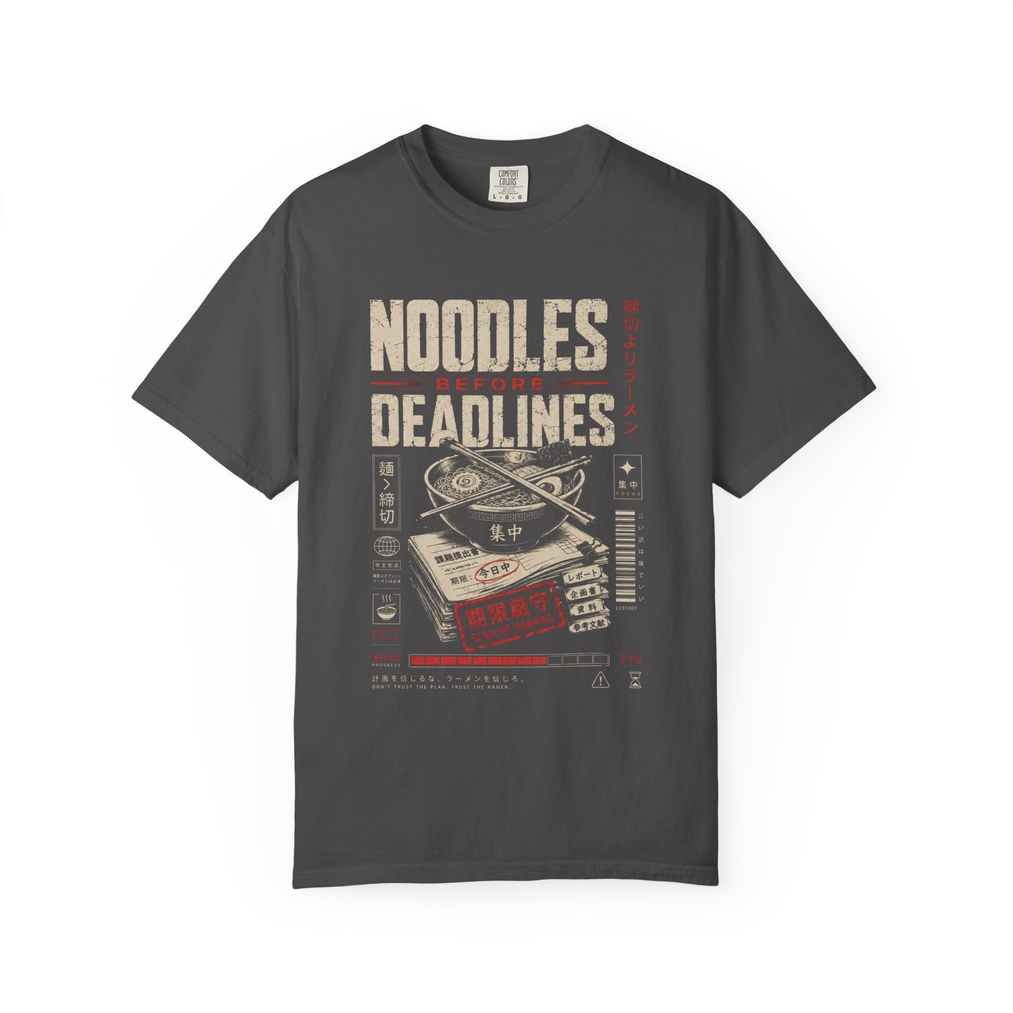 Ramen over deadlines prioritize noodles