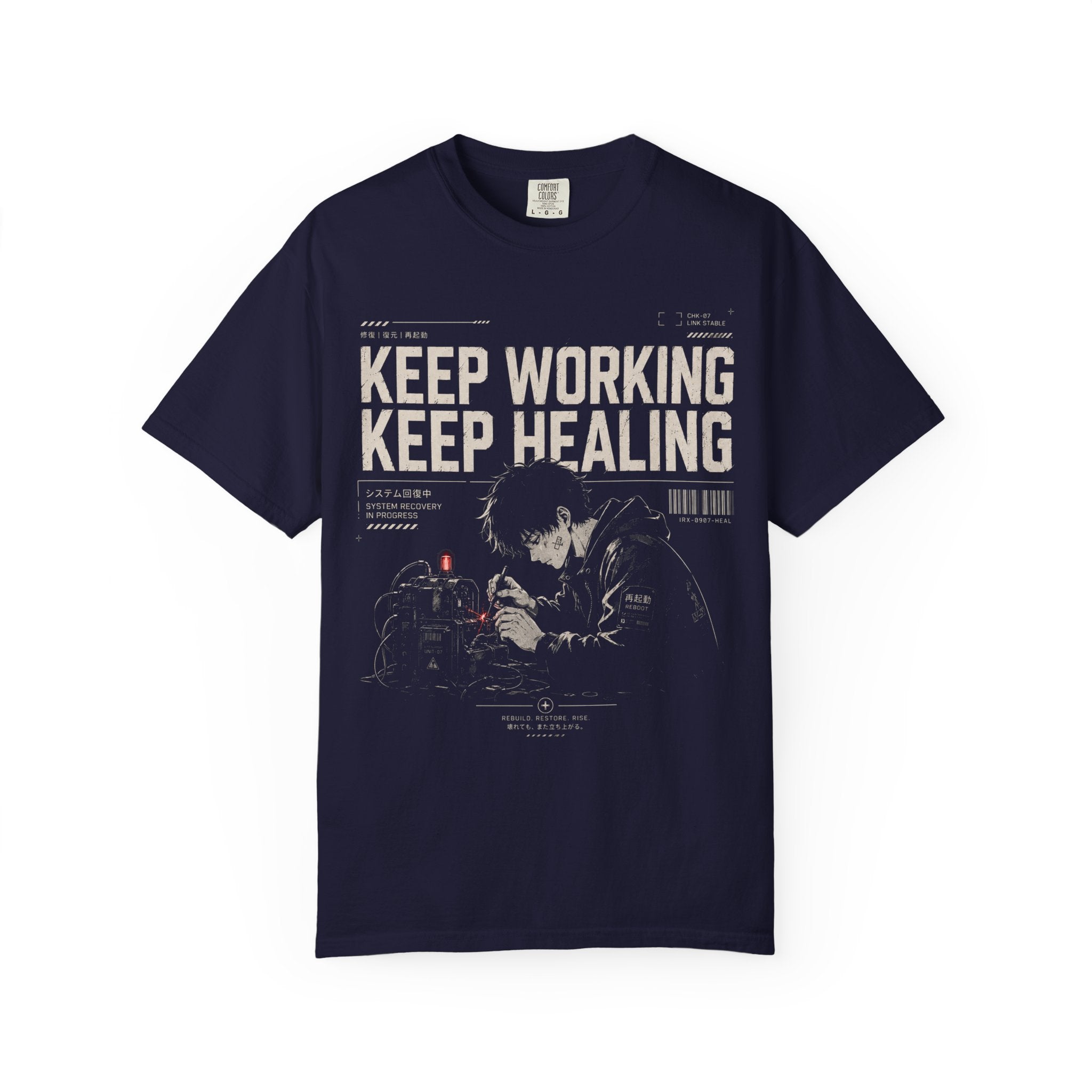 KEEP WORKING, KEEP HEALING
