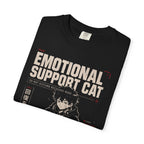 Emotional support cat in recovery mode