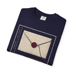 Sealed envelope with red thread