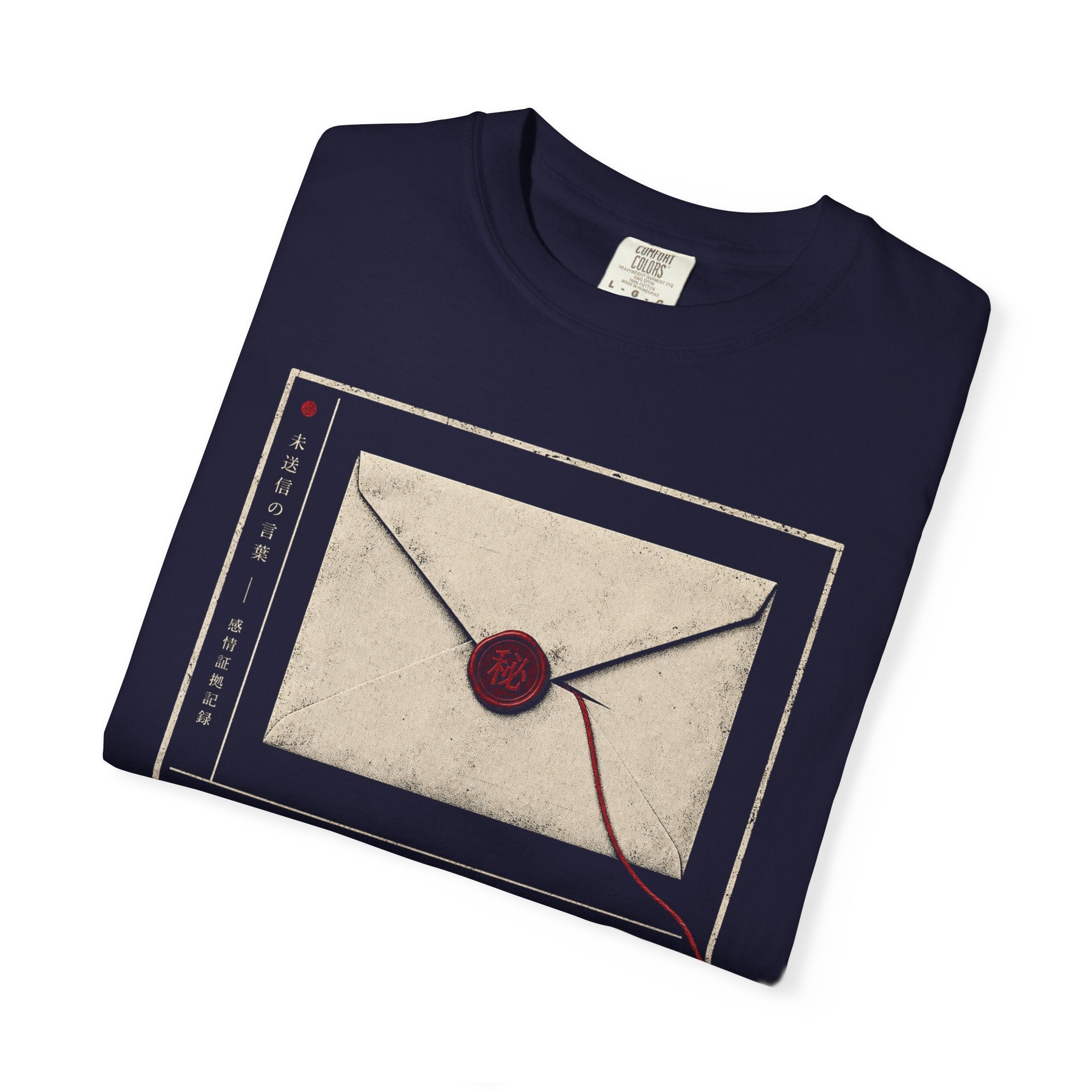 Sealed envelope with red thread