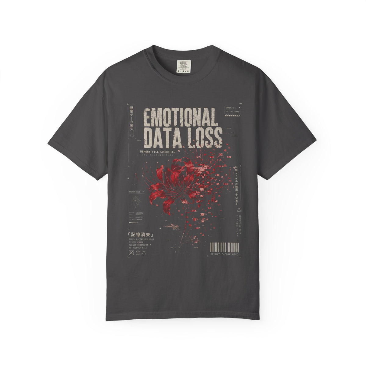 Emotional data loss in digital decay