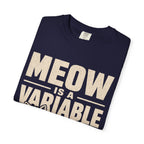 Meow Is a Variable