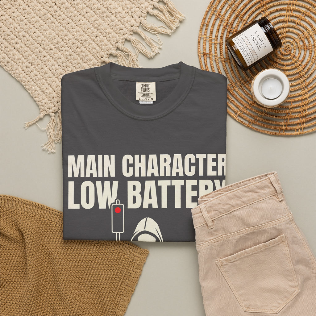 Main Character Low Battery