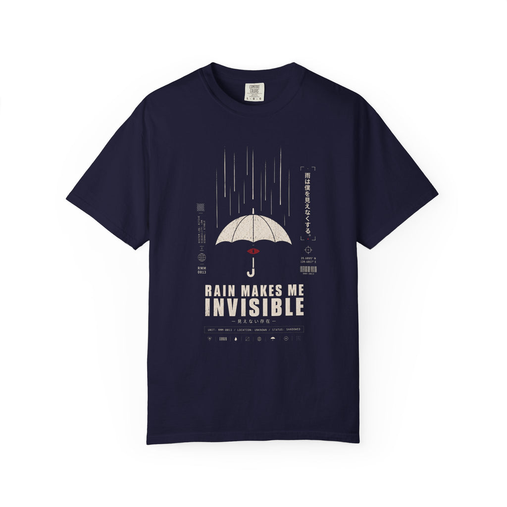 Rain makes me invisible