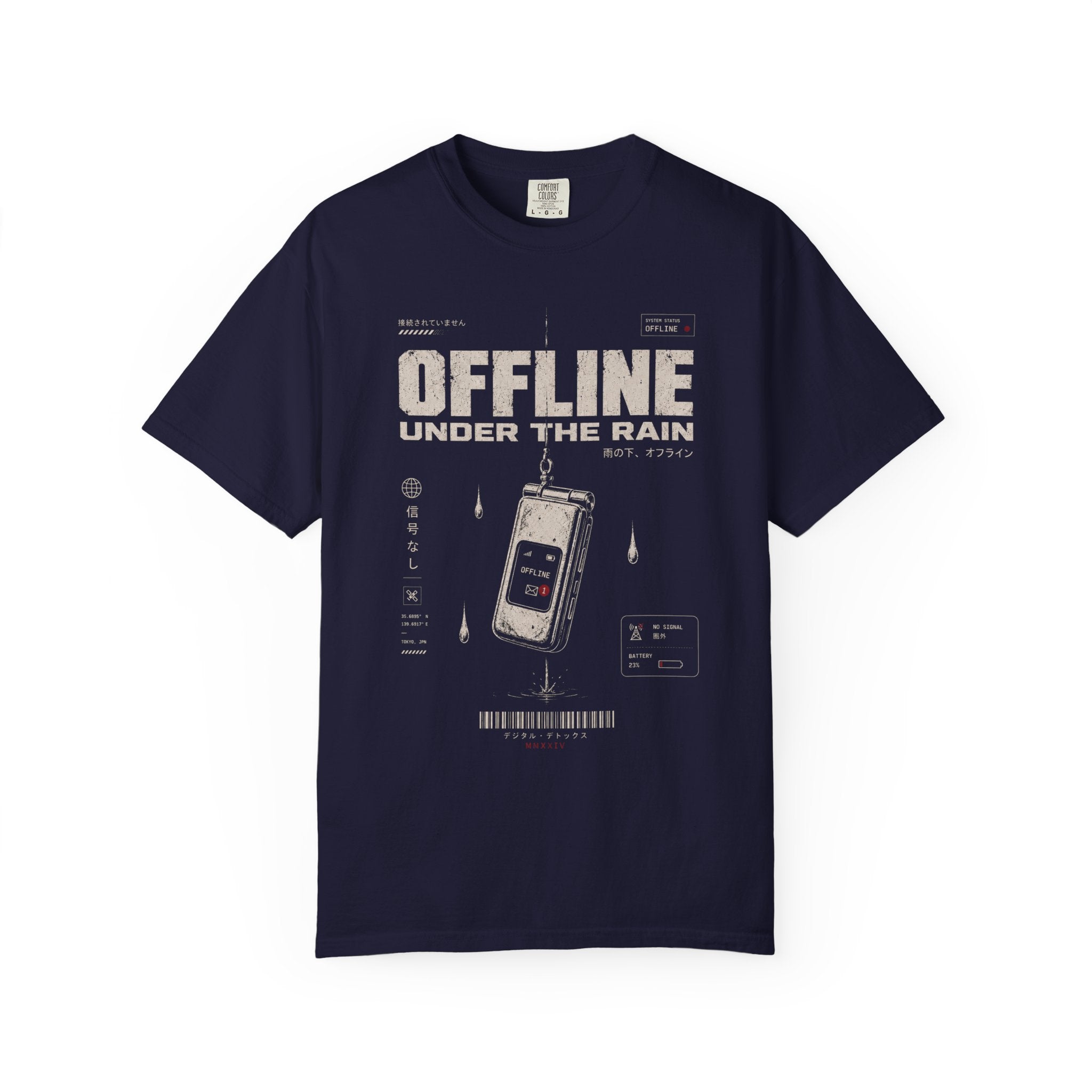 Offline under the rain