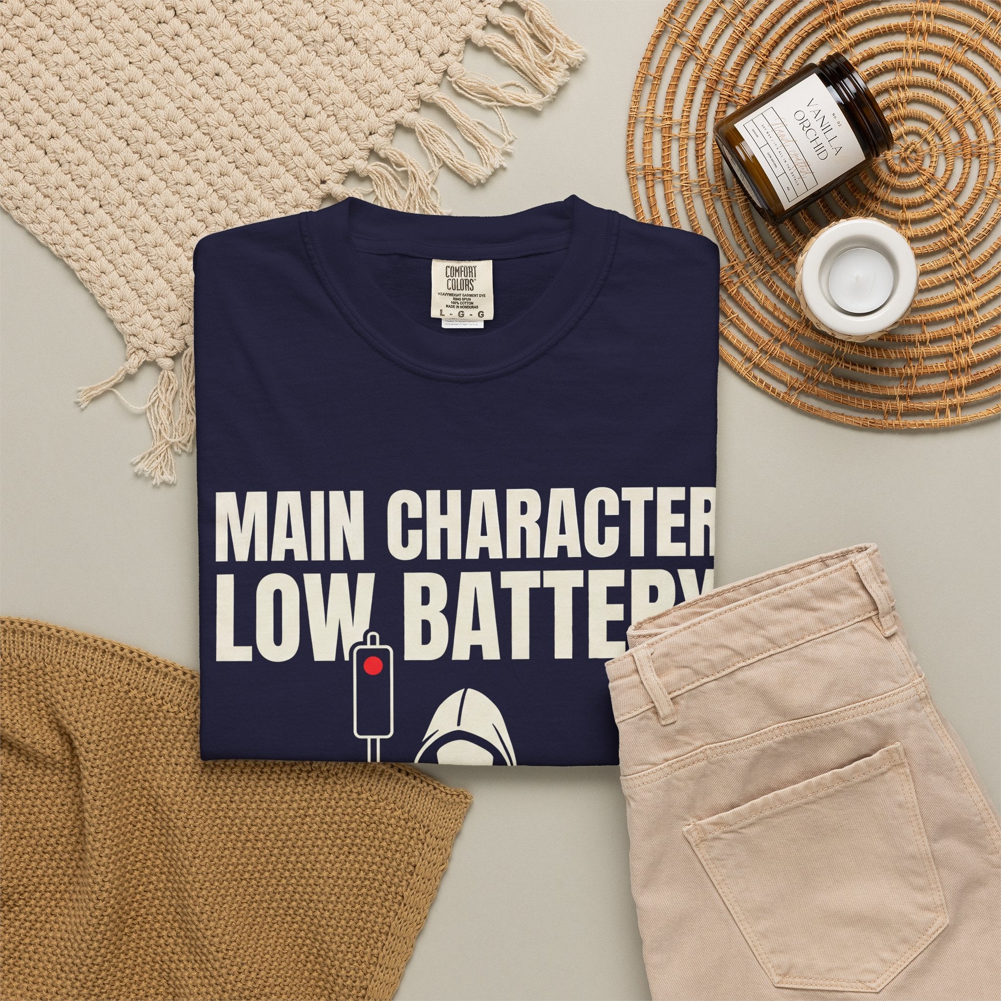 Main Character Low Battery