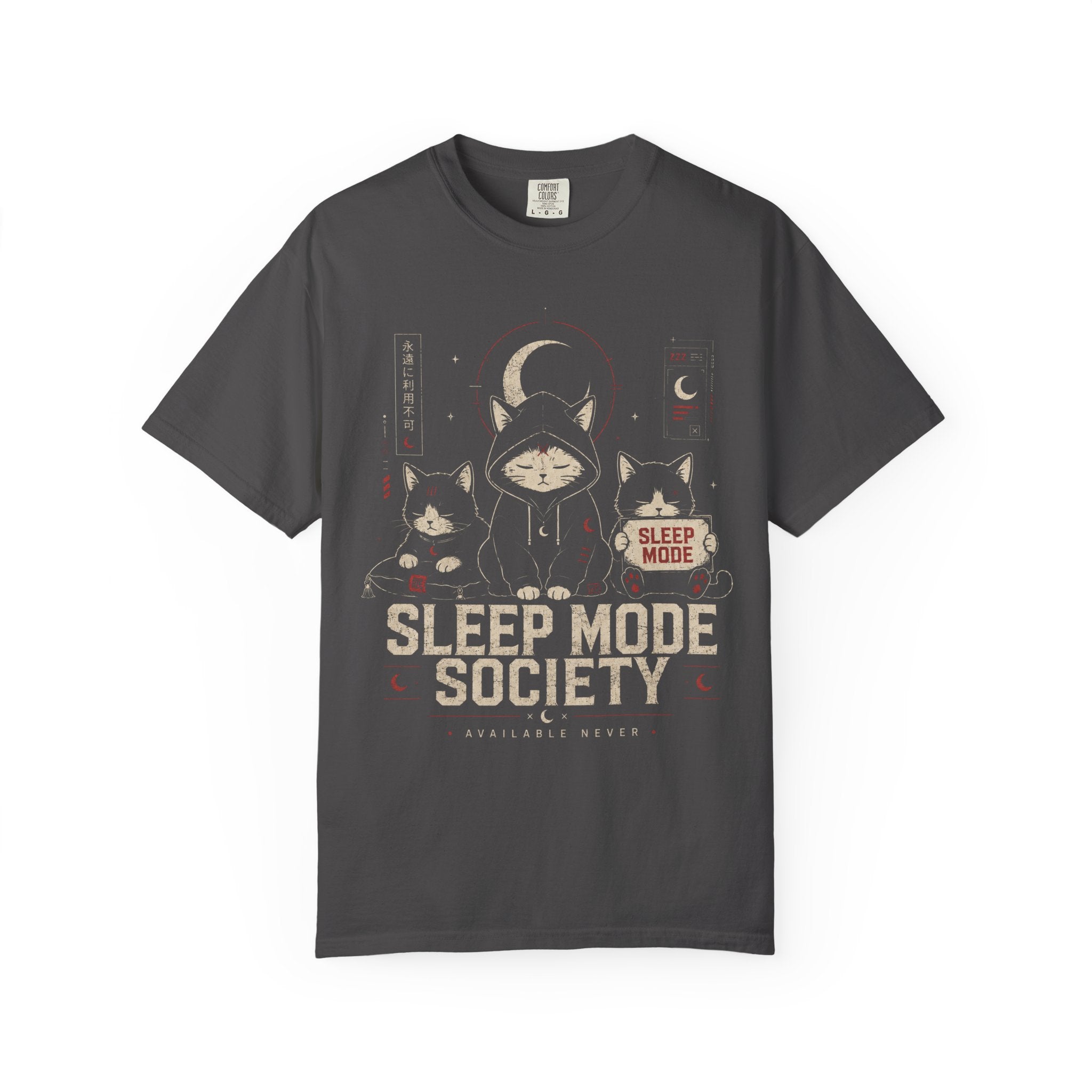 Sleep mode society emblem
