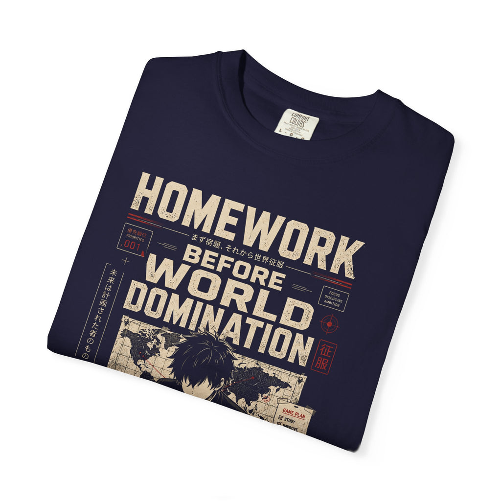 Homework before world domination