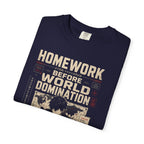 Homework before world domination