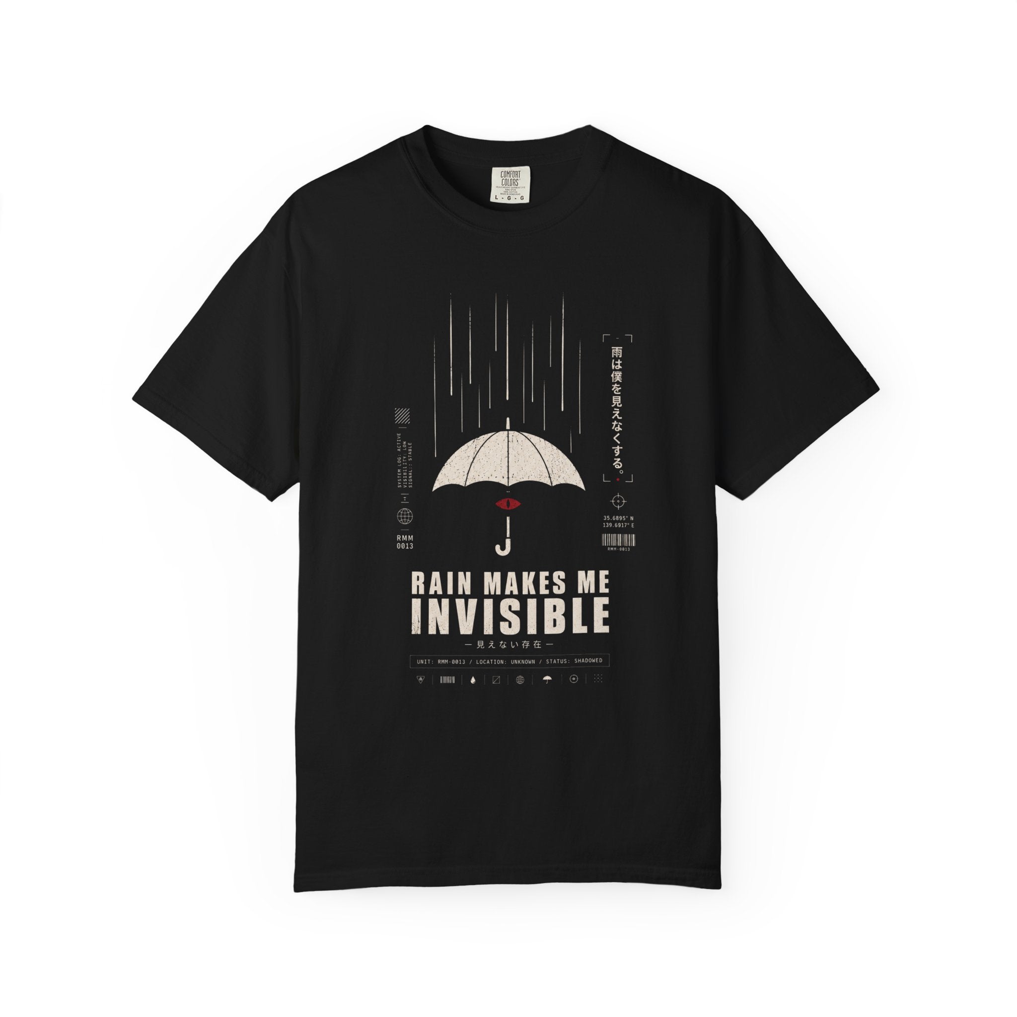 Rain makes me invisible