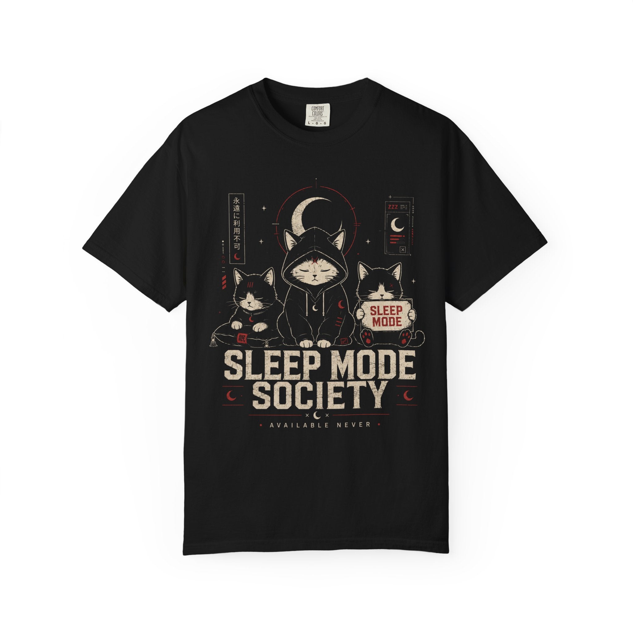 Sleep mode society emblem