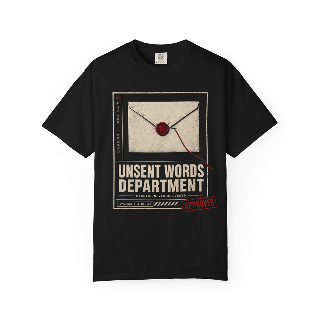 Sealed envelope with red thread