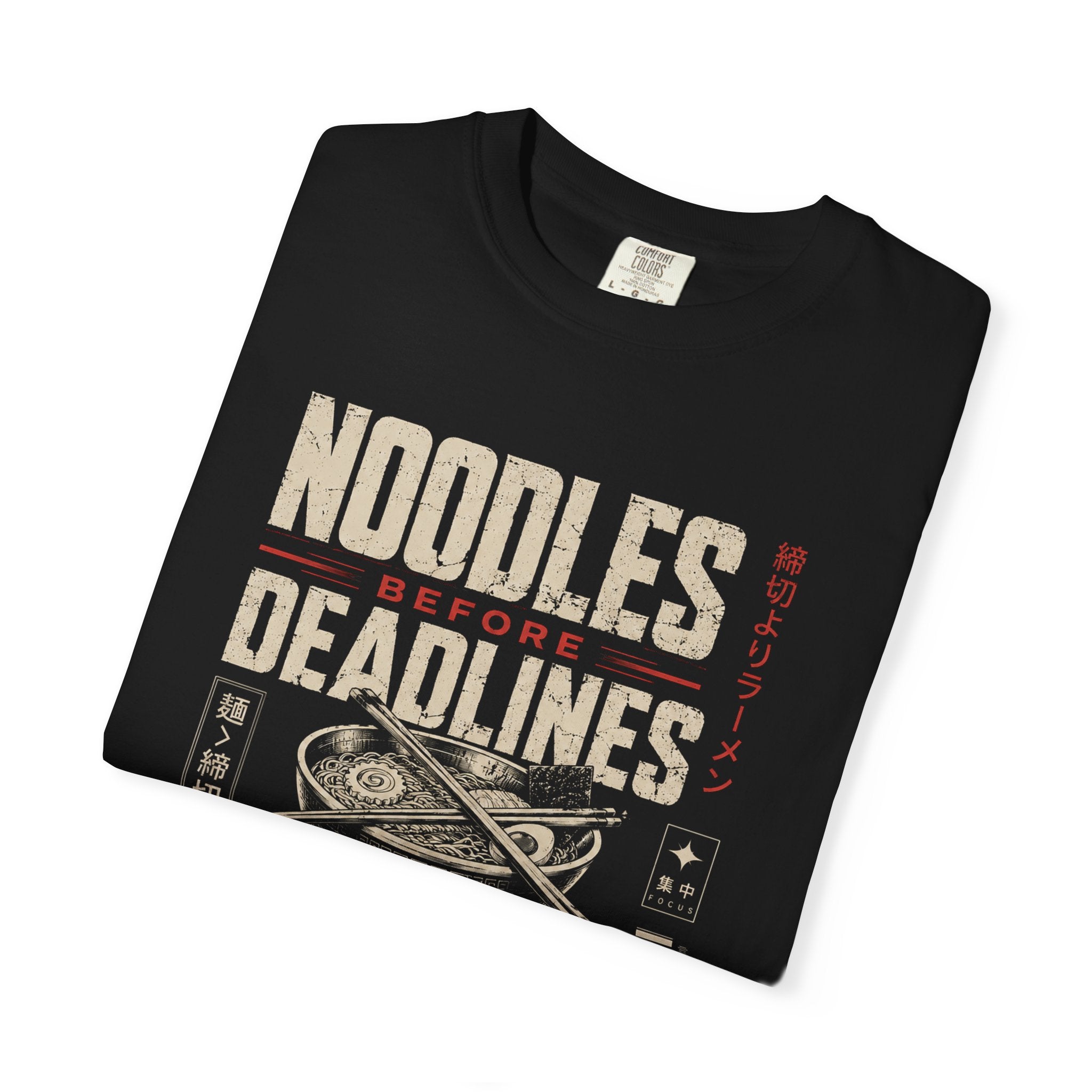 Ramen over deadlines prioritize noodles