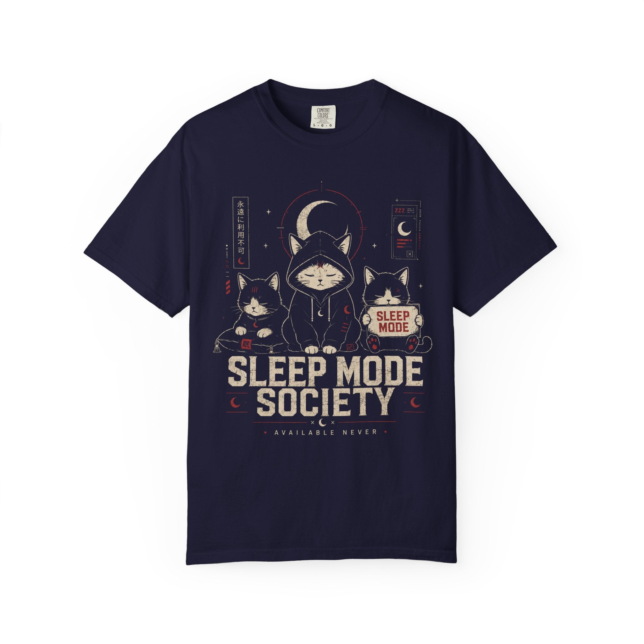 Sleep mode society emblem