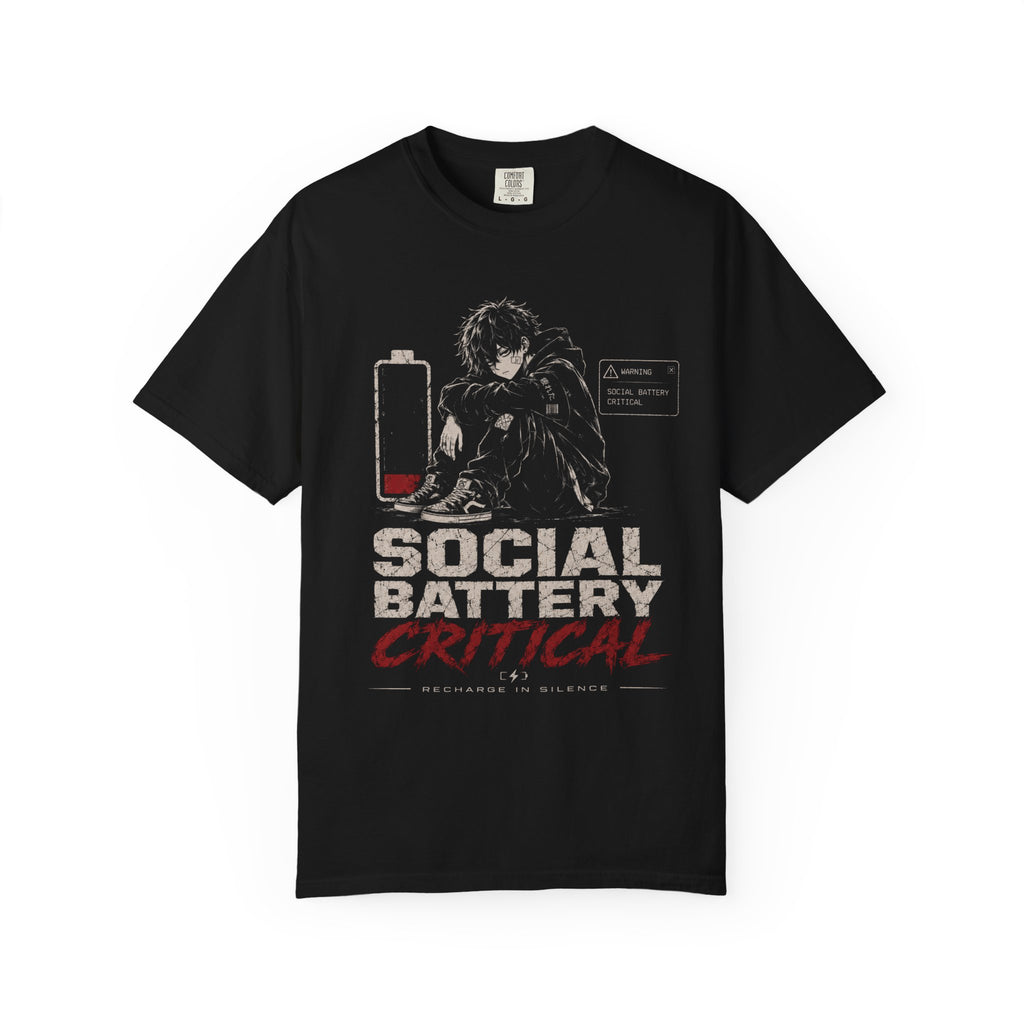 SOCIAL BATTERY CRITICAL
