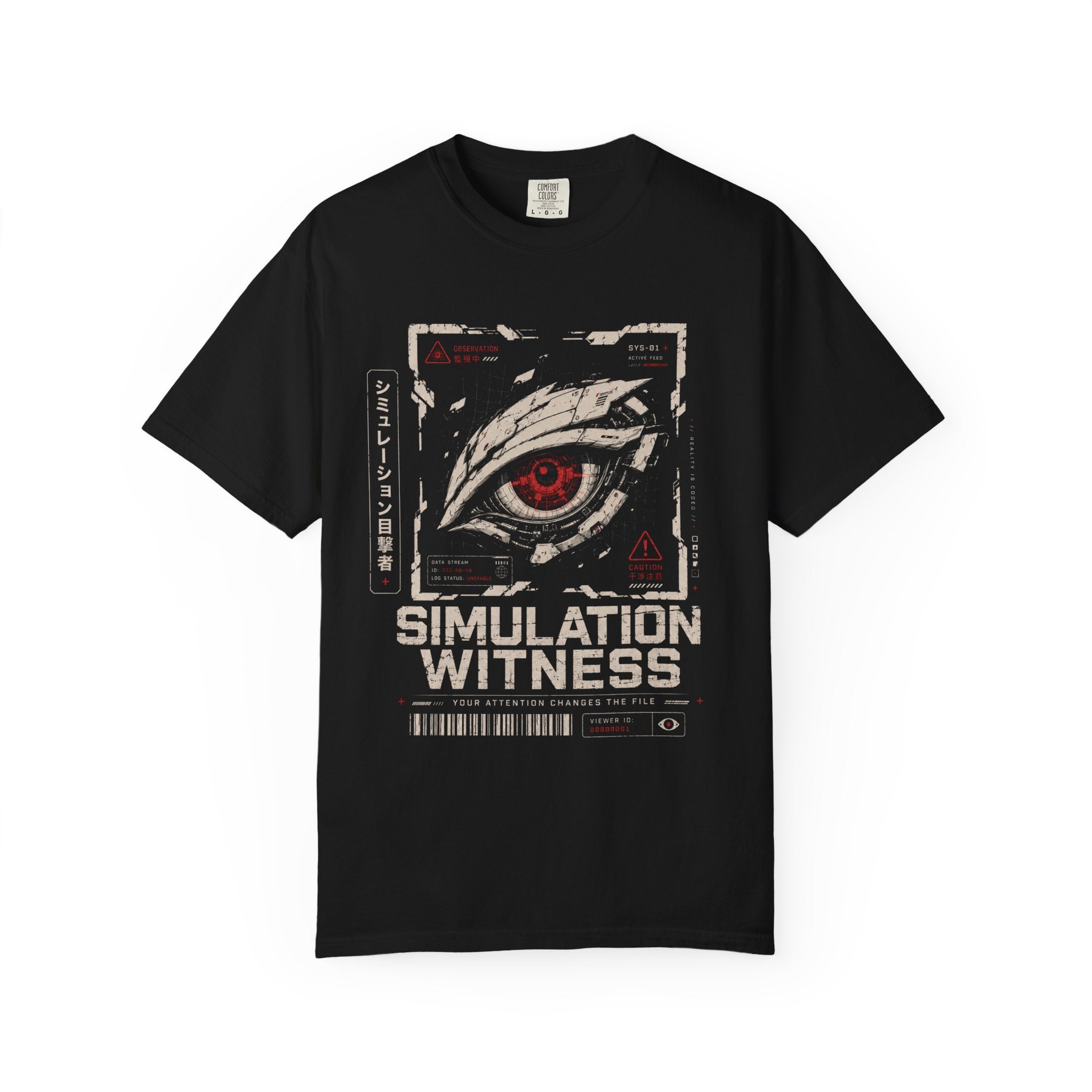 Simulation witness coded reality warnings