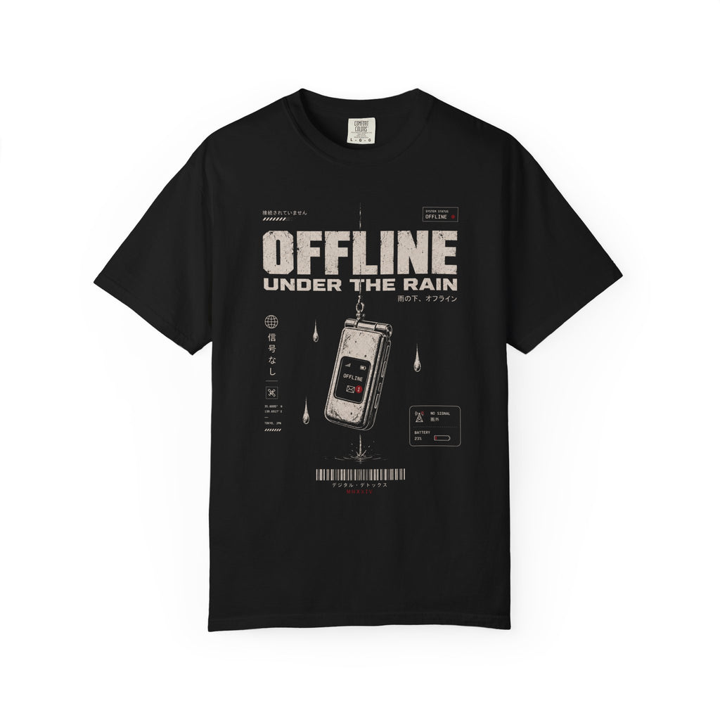 Offline under the rain