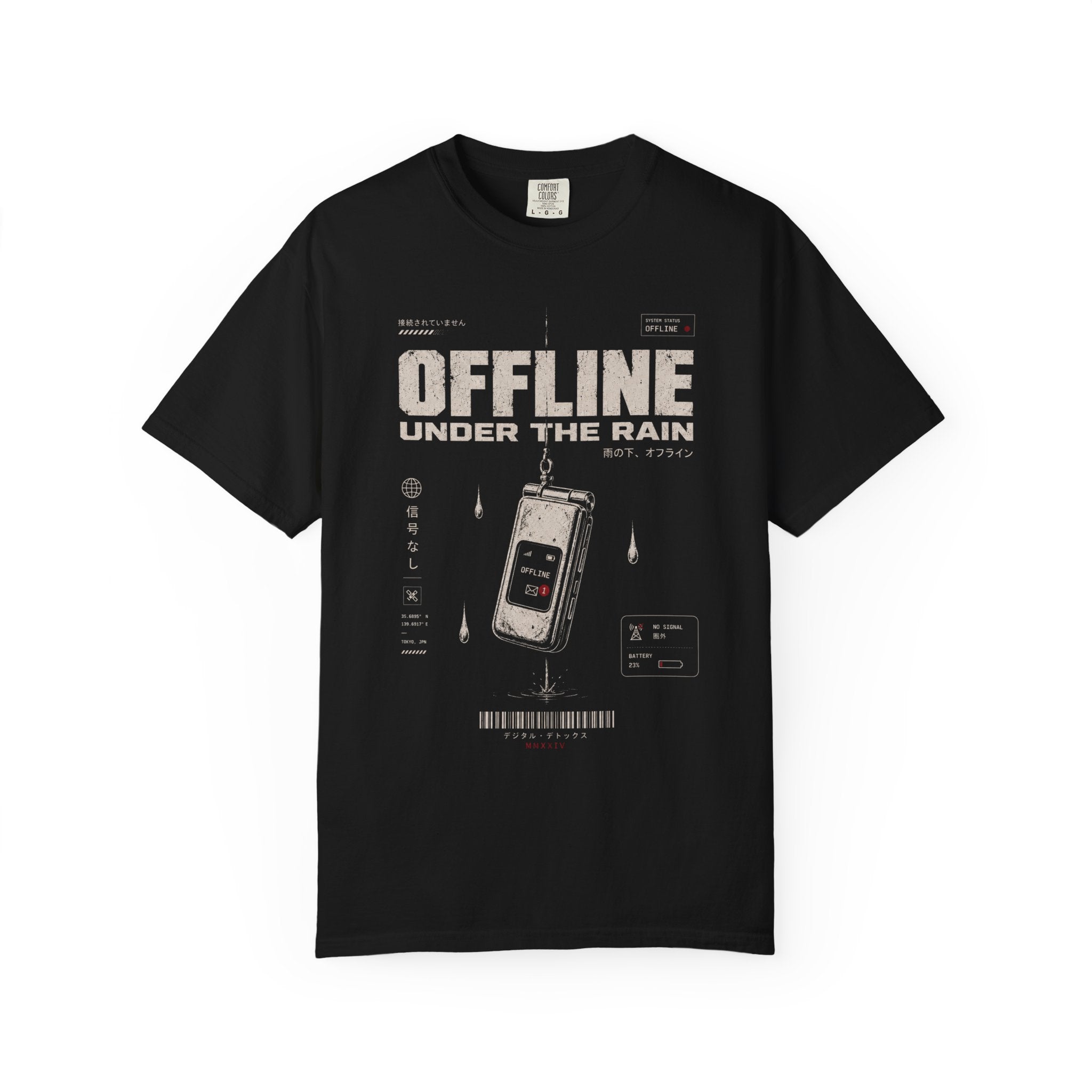 Offline under the rain