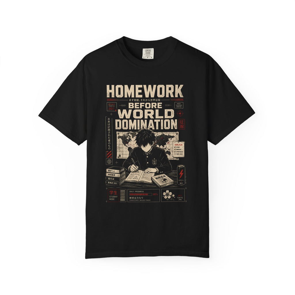 Homework before world domination