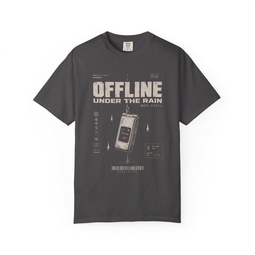Offline under the rain