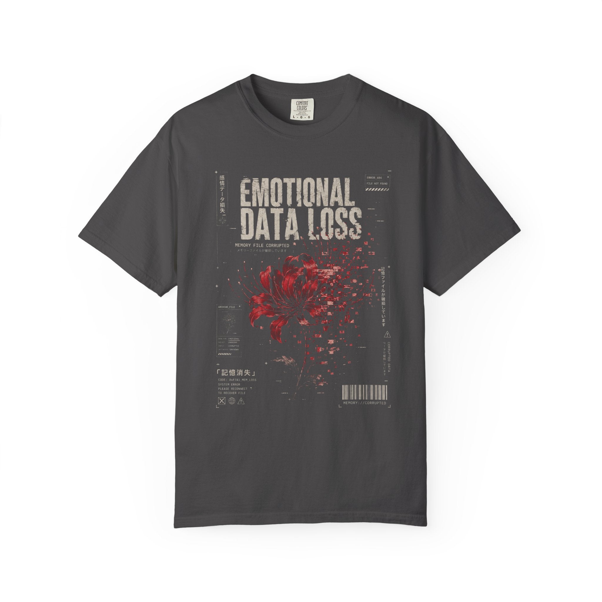 Emotional data loss in digital decay