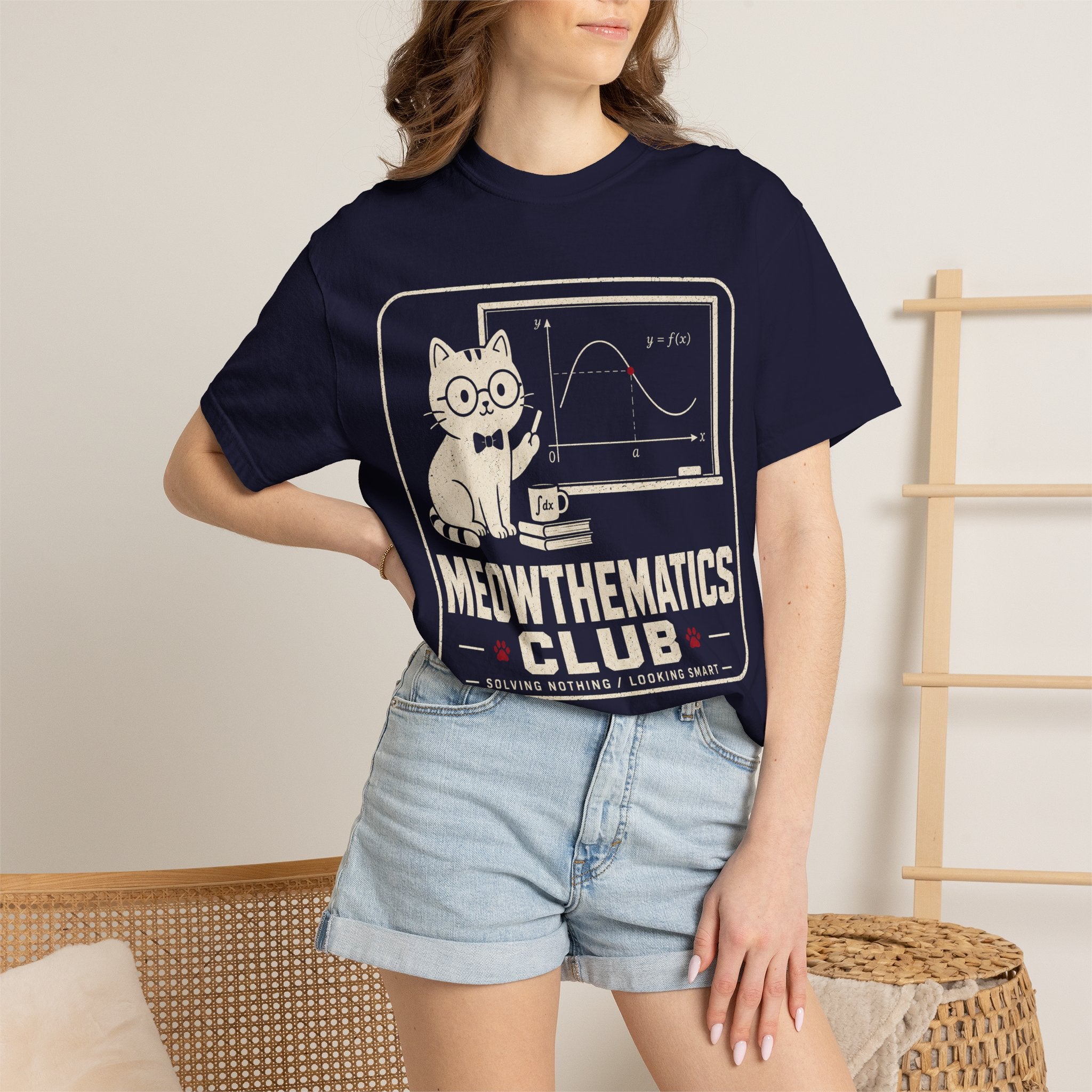 Cat Teacher At Meowthematics