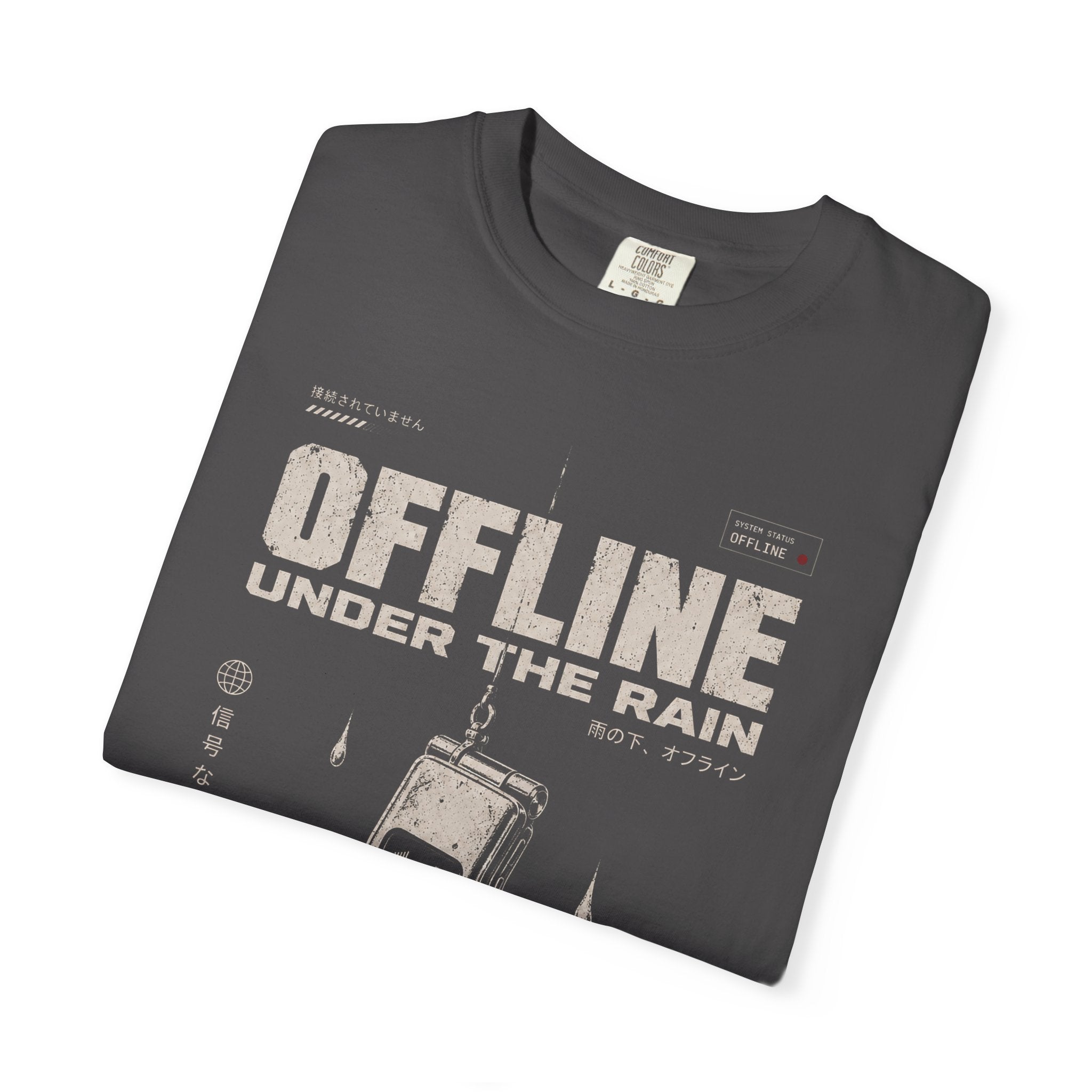 Offline under the rain