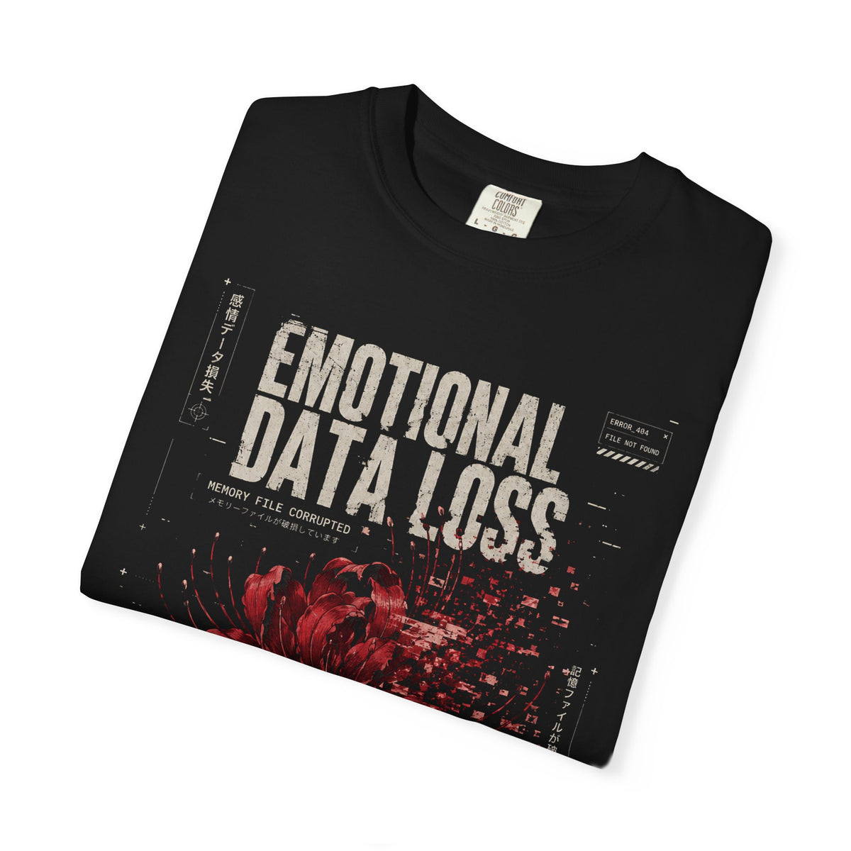 Emotional data loss in digital decay