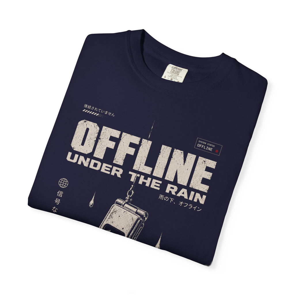 Offline under the rain
