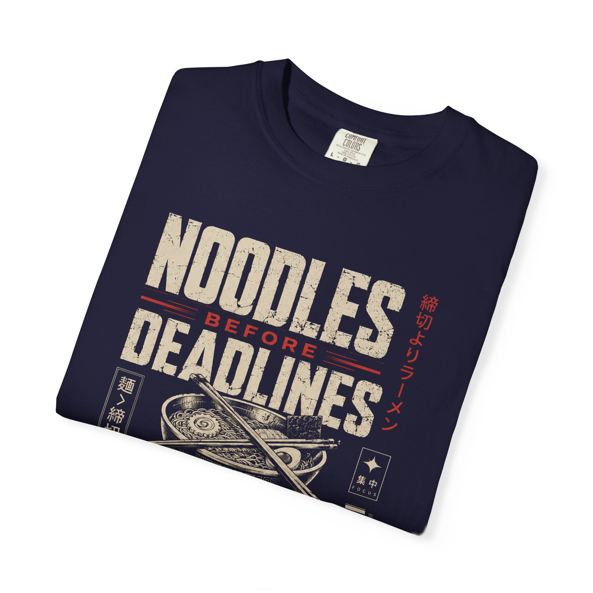 Ramen over deadlines prioritize noodles