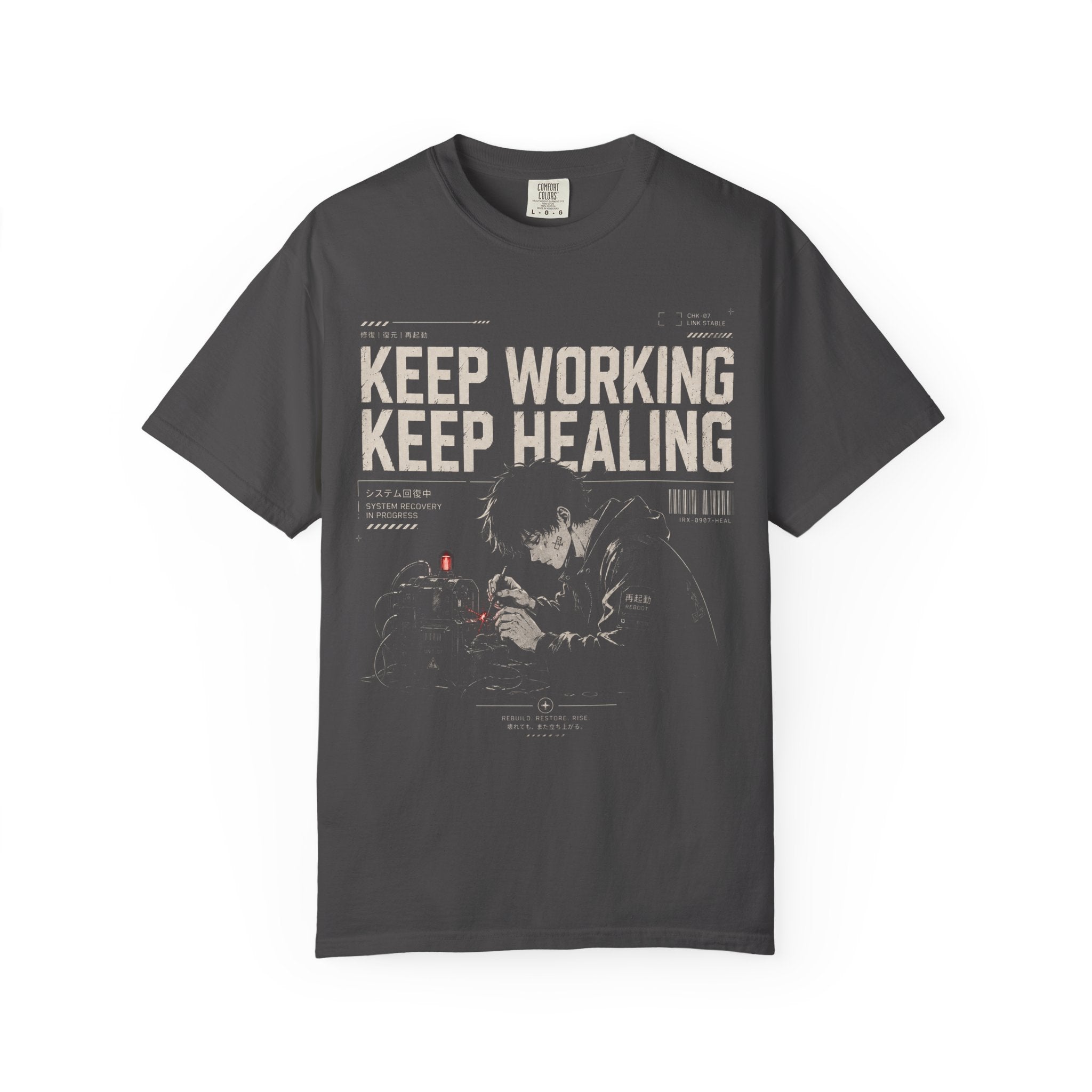 KEEP WORKING, KEEP HEALING