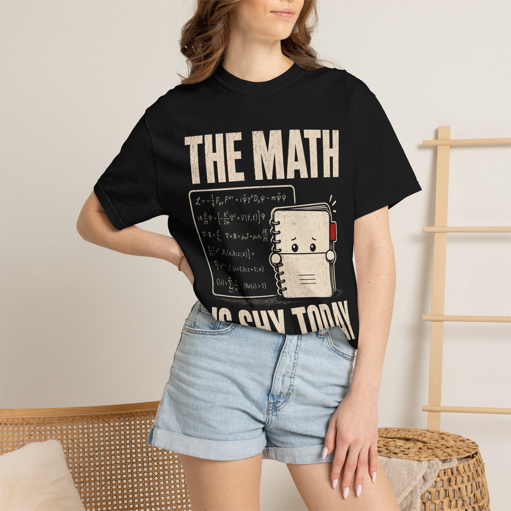 The Math Is Shy Today