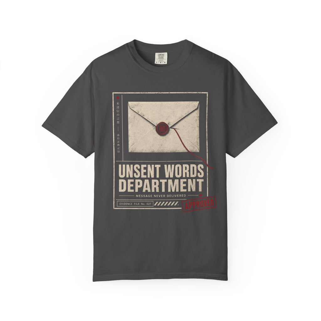 Sealed envelope with red thread