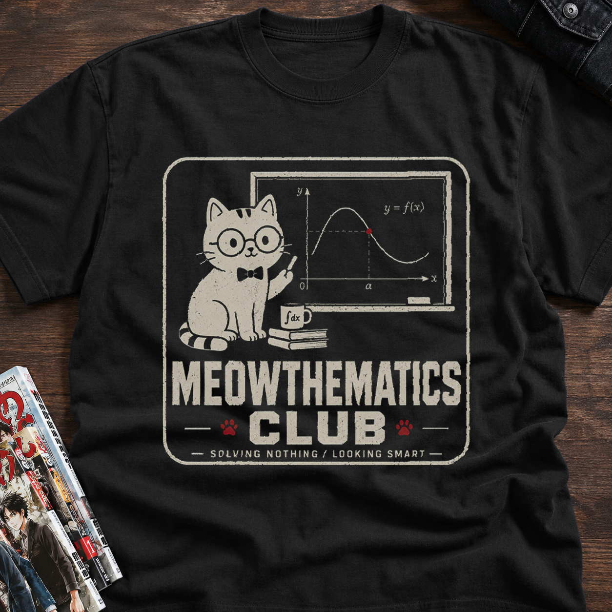 Cat Teacher At Meowthematics