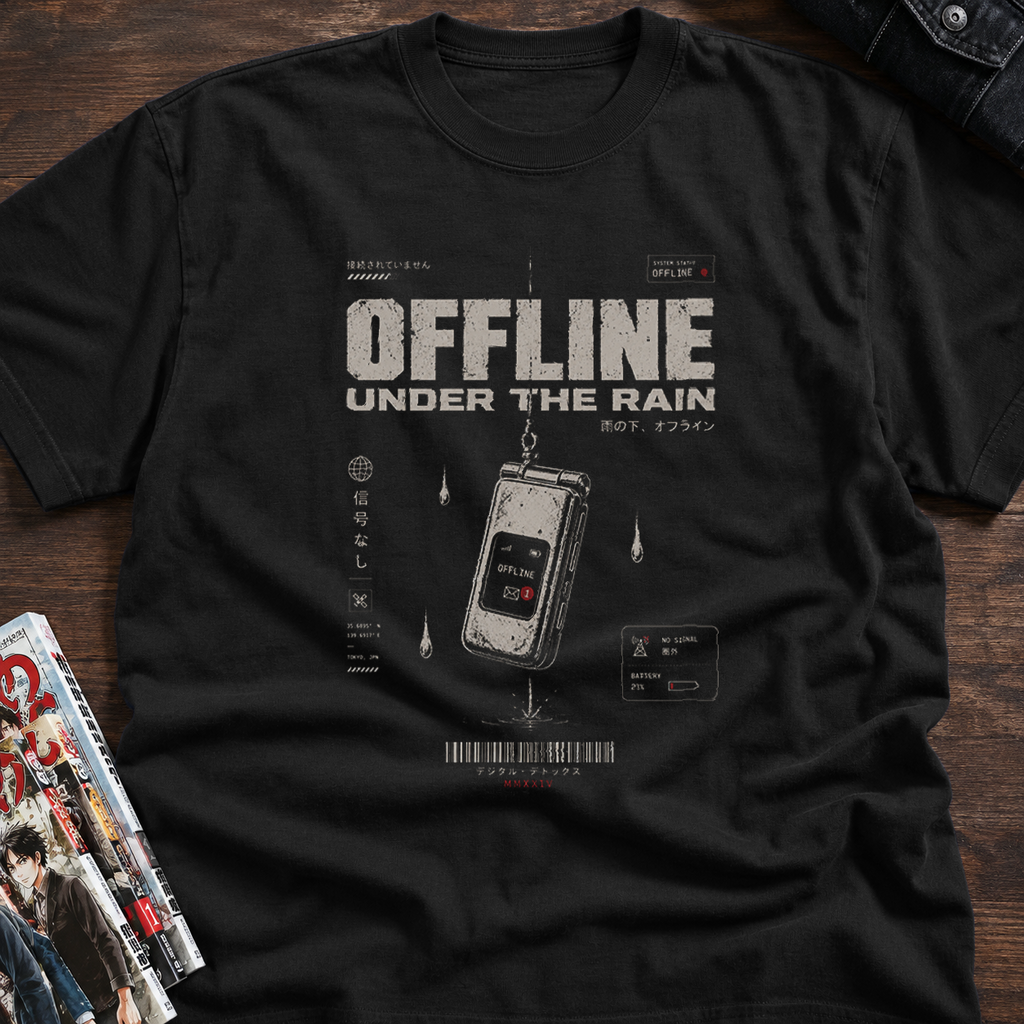 Offline under the rain