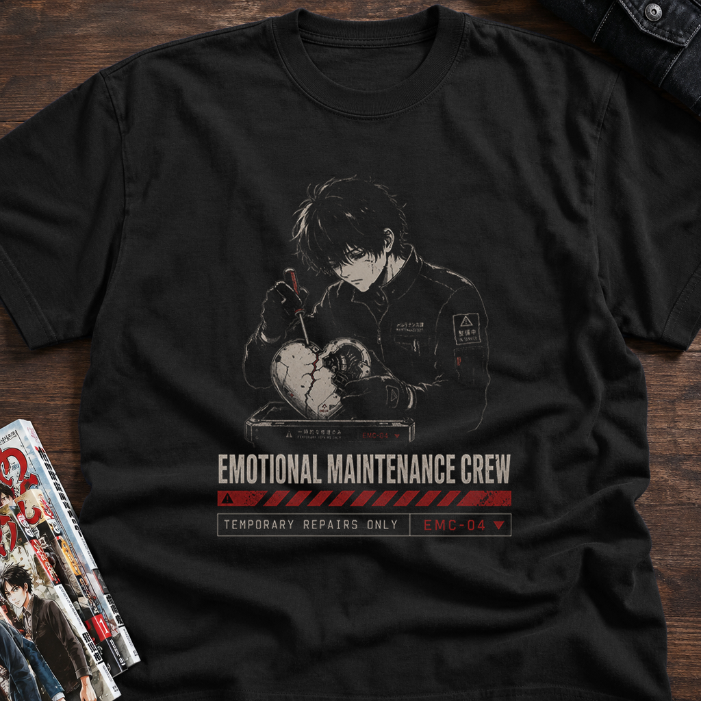 technician repairing cracked heart machine
