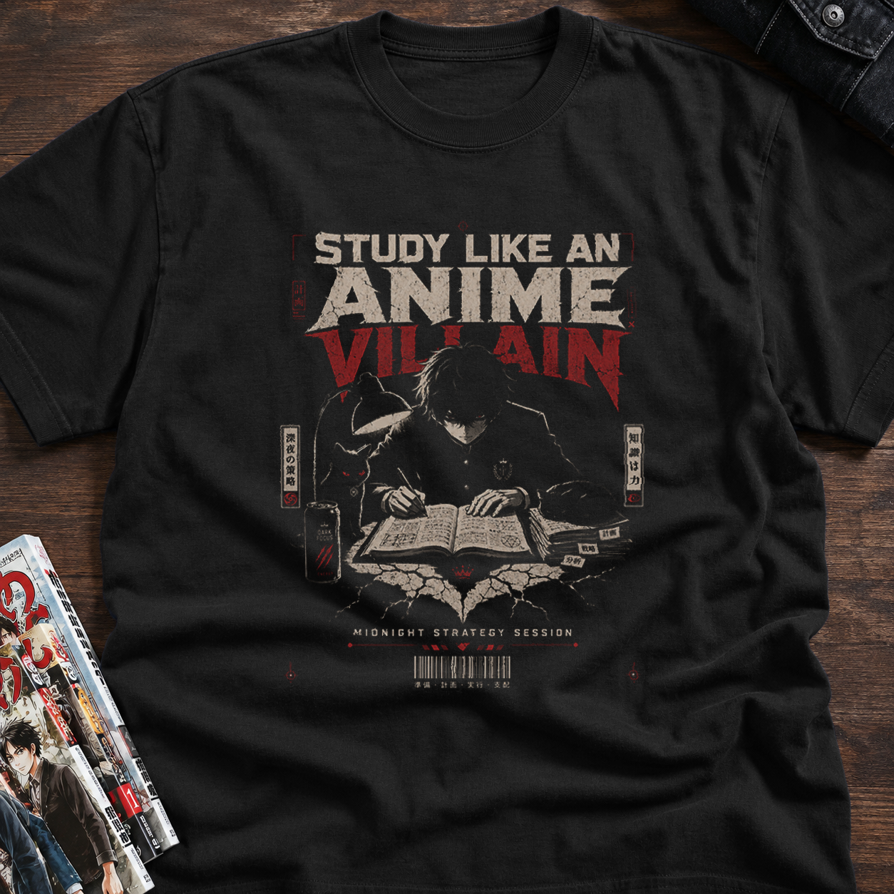 Study like a villain, strategize the night