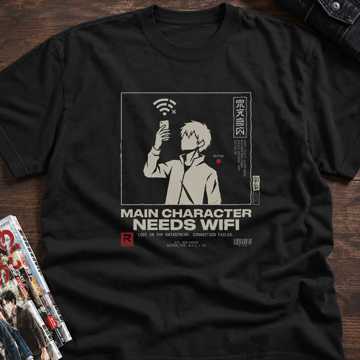 Main Character Needs WIFI