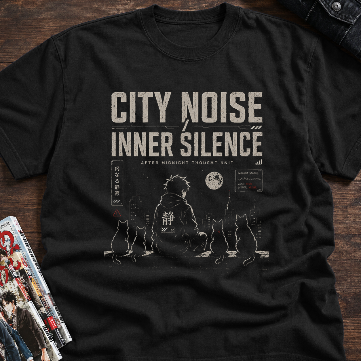 City noise and inner silence