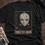 cracked anime mask archive print