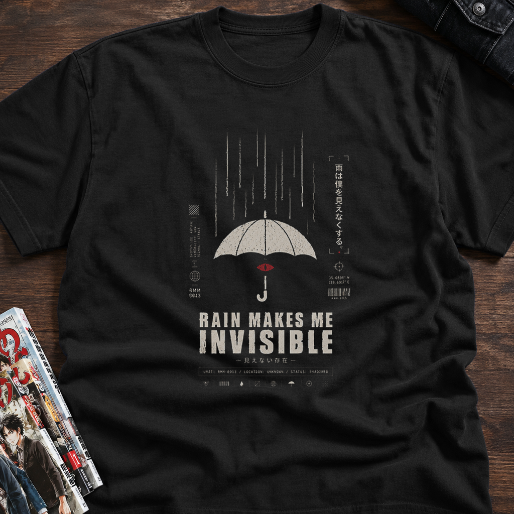 Rain makes me invisible