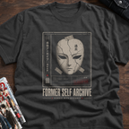 cracked anime mask archive print
